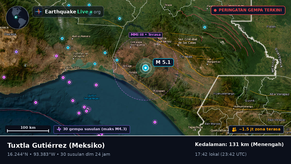 Chiapas, Meksiko