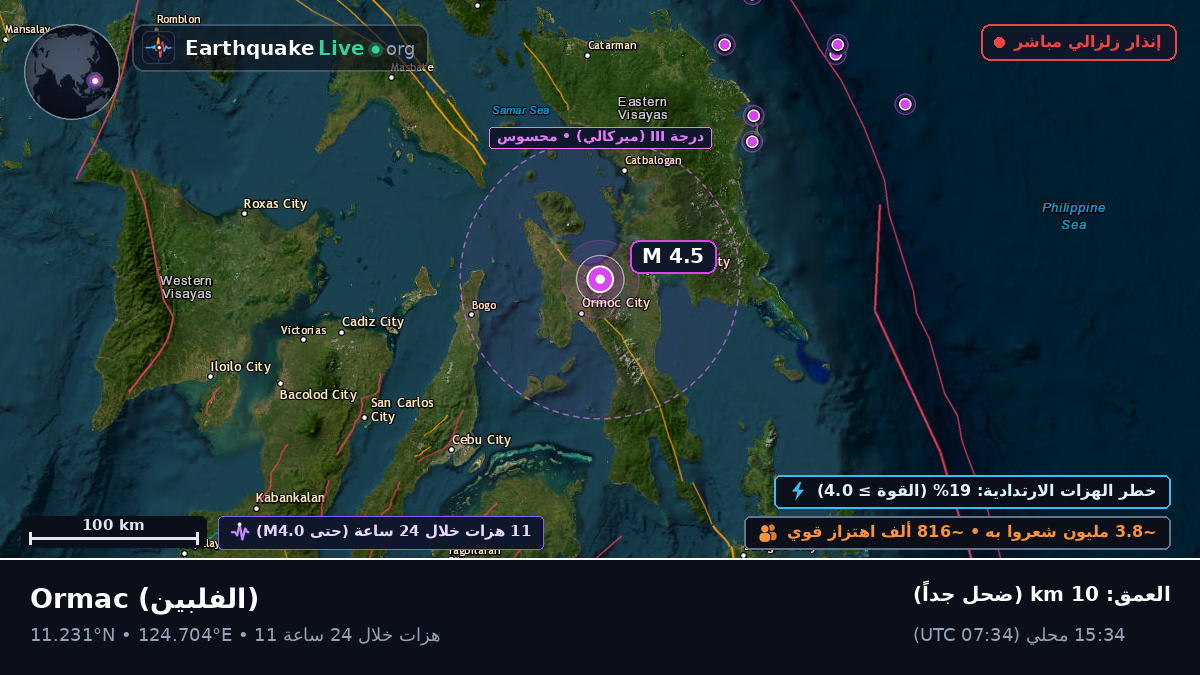 Ormac, Leyte, الفلبين