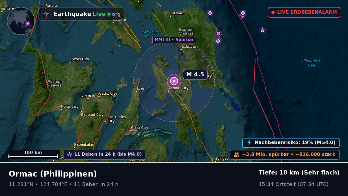 Ormac, Leyte, Philippinen