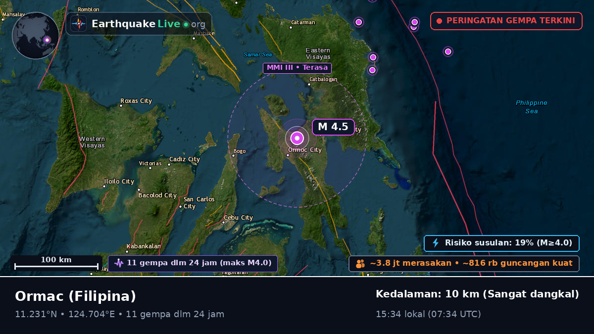 Ormac, Leyte, Filipina