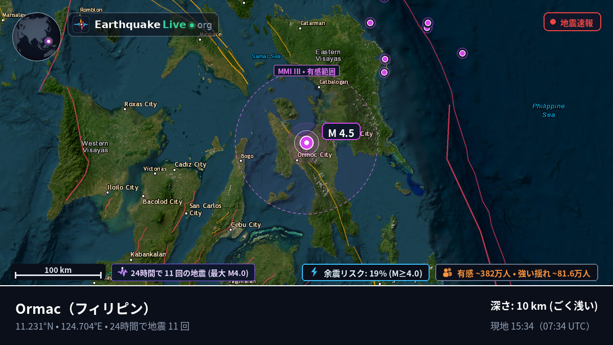 Ormac, Leyte, フィリピン