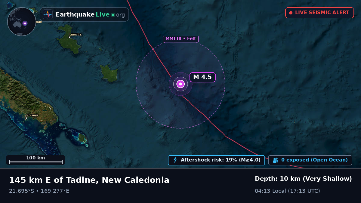 South Pacific Ocean (New Caledonia)
