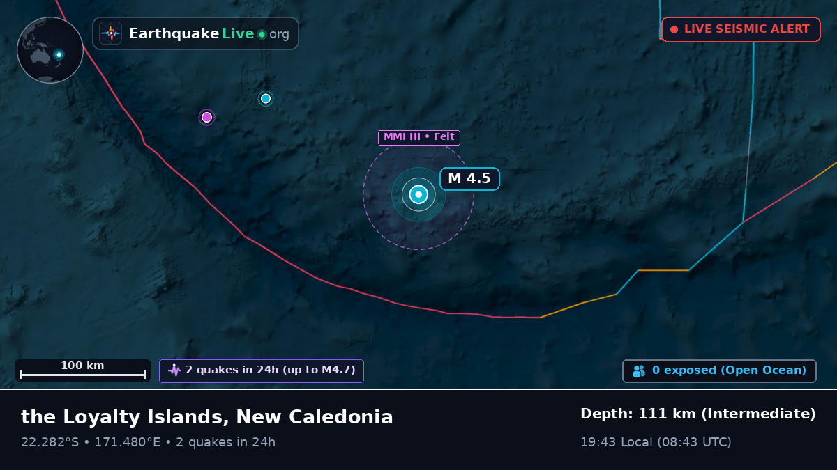 South Pacific Ocean (New Caledonia)