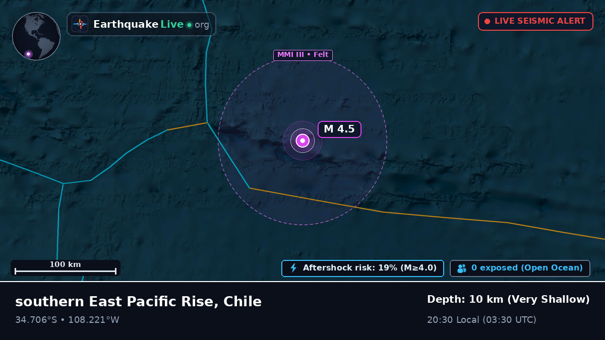 South Pacific Ocean (Chile)
