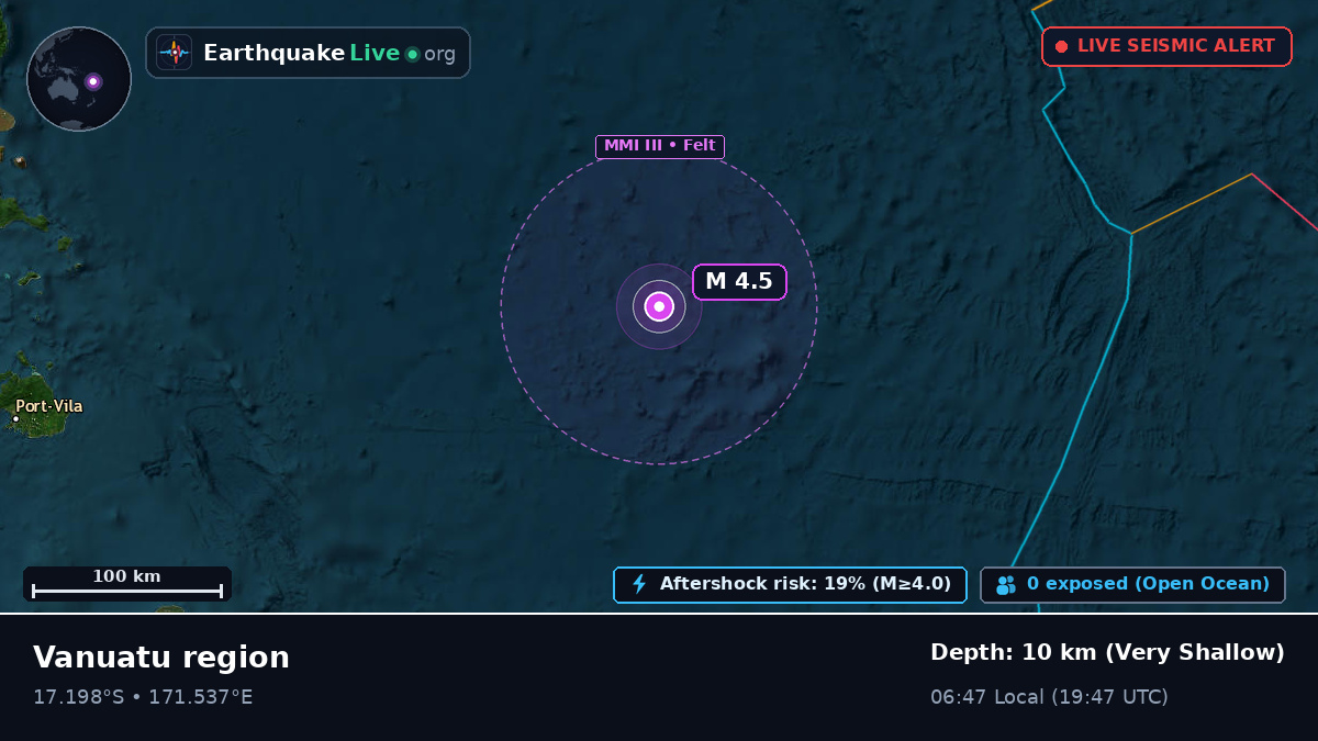 South Pacific Ocean (Vanuatu)