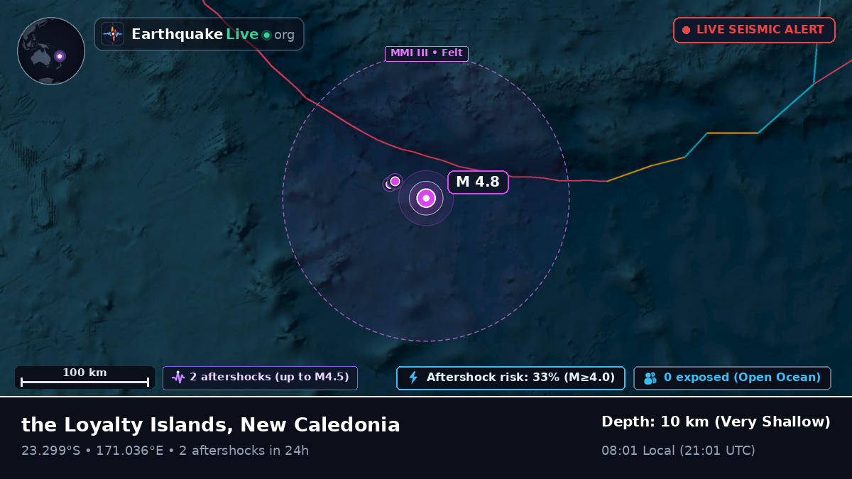 South Pacific Ocean (New Caledonia)