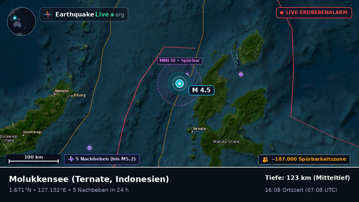 Molukkensee (Indonesien)
