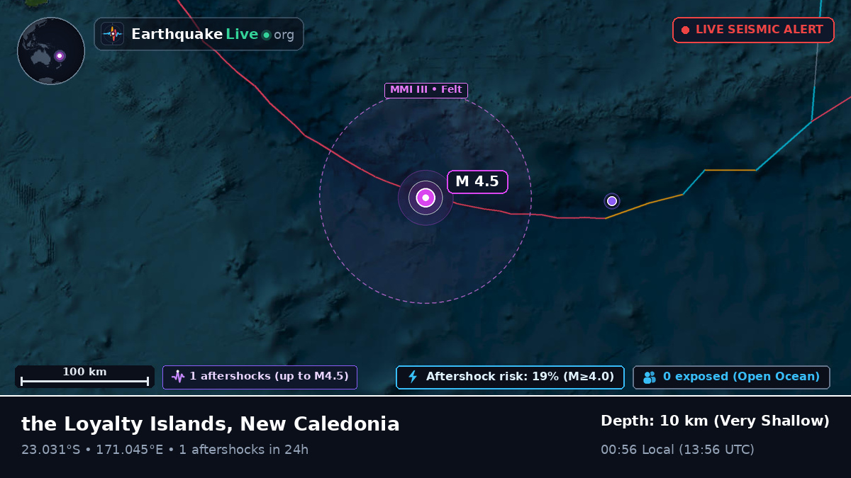 South Pacific Ocean (New Caledonia)