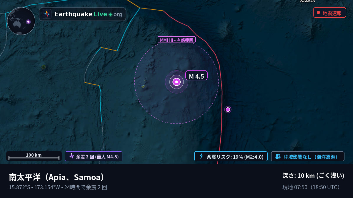 南太平洋 (Samoa)