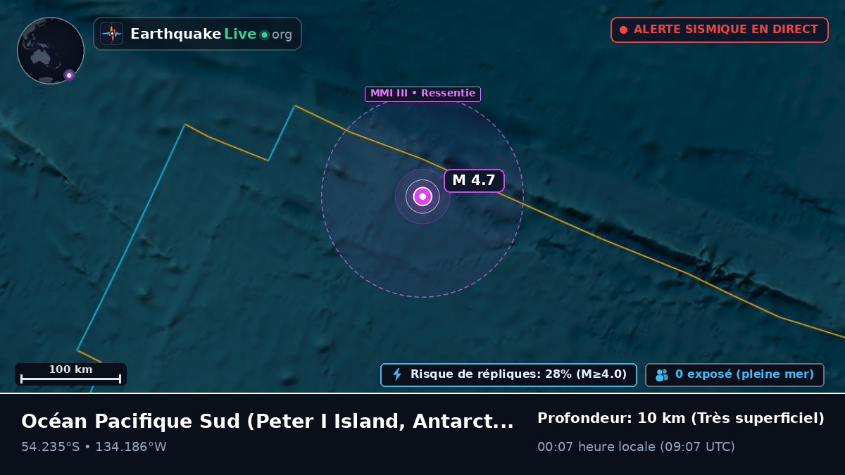 Océan Pacifique Sud (Antarctica)