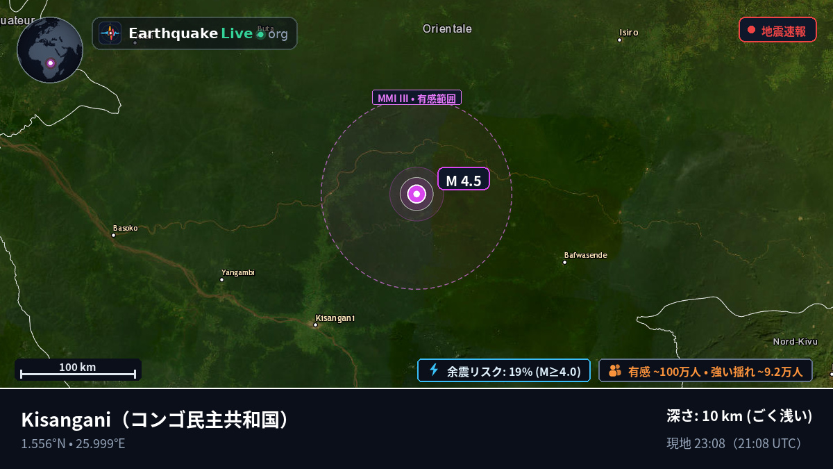 Orientale, コンゴ民主共和国