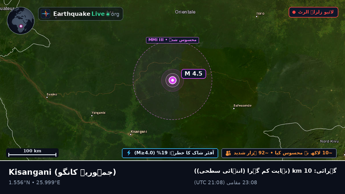 Orientale, جمہوریہ کانگو