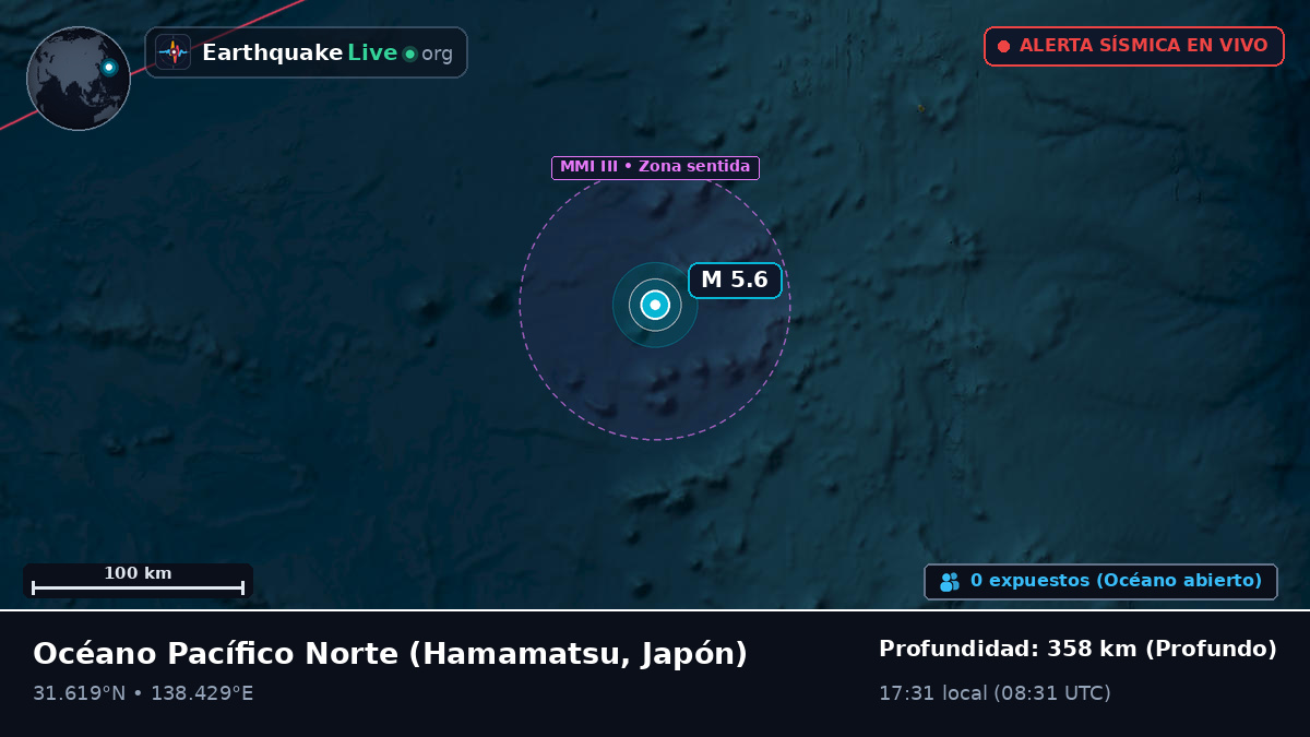Océano Pacífico Norte (Japón)