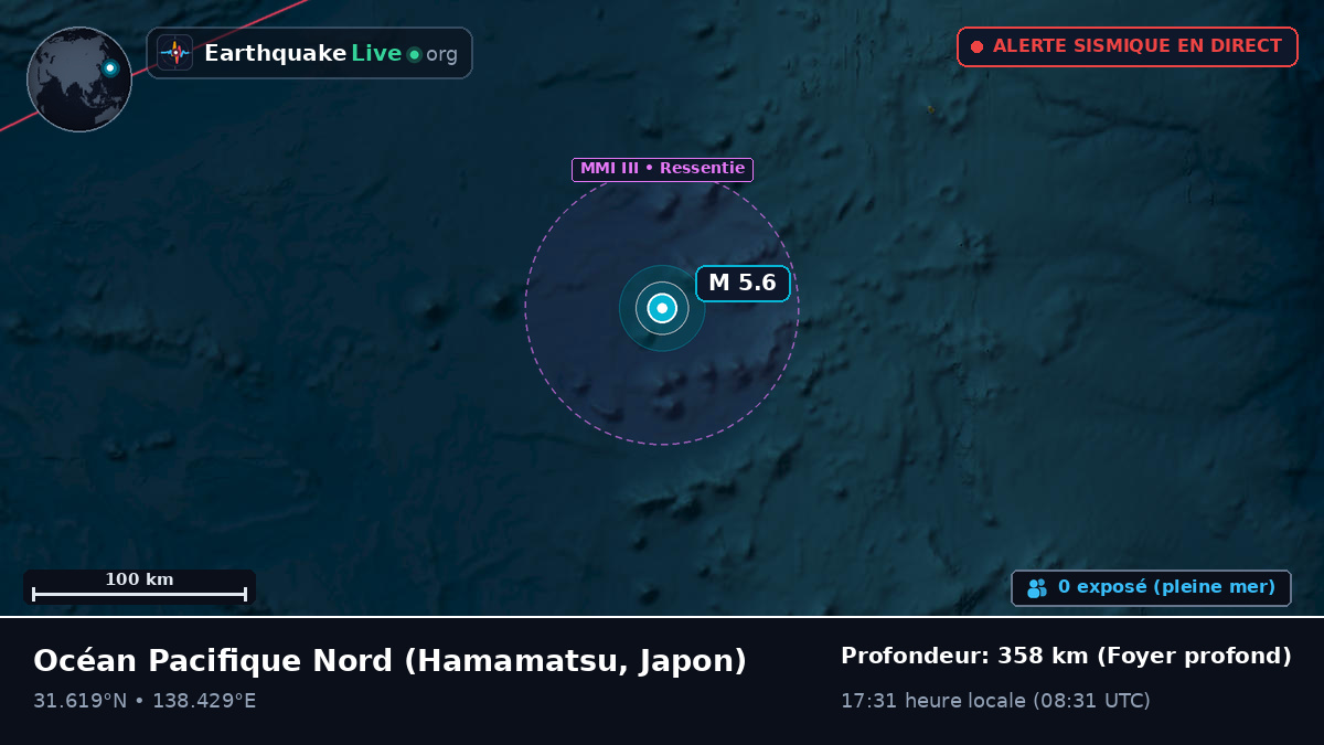 Océan Pacifique Nord (Japon)