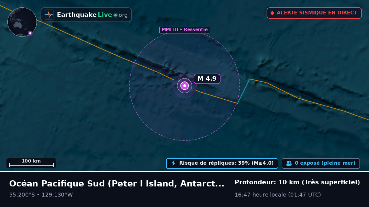 Océan Pacifique Sud (Antarctica)