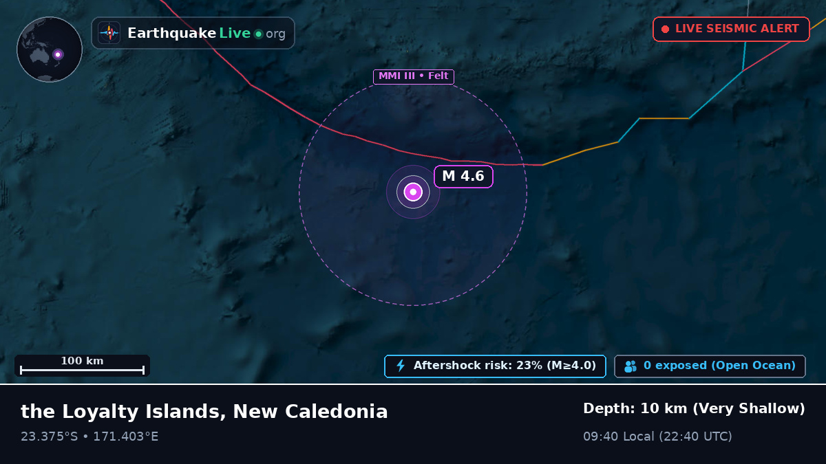 South Pacific Ocean (New Caledonia)