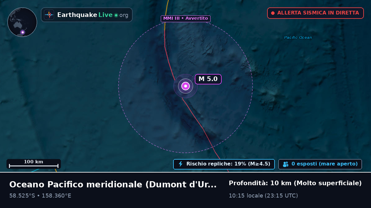 Oceano Pacifico meridionale (Antarctica)