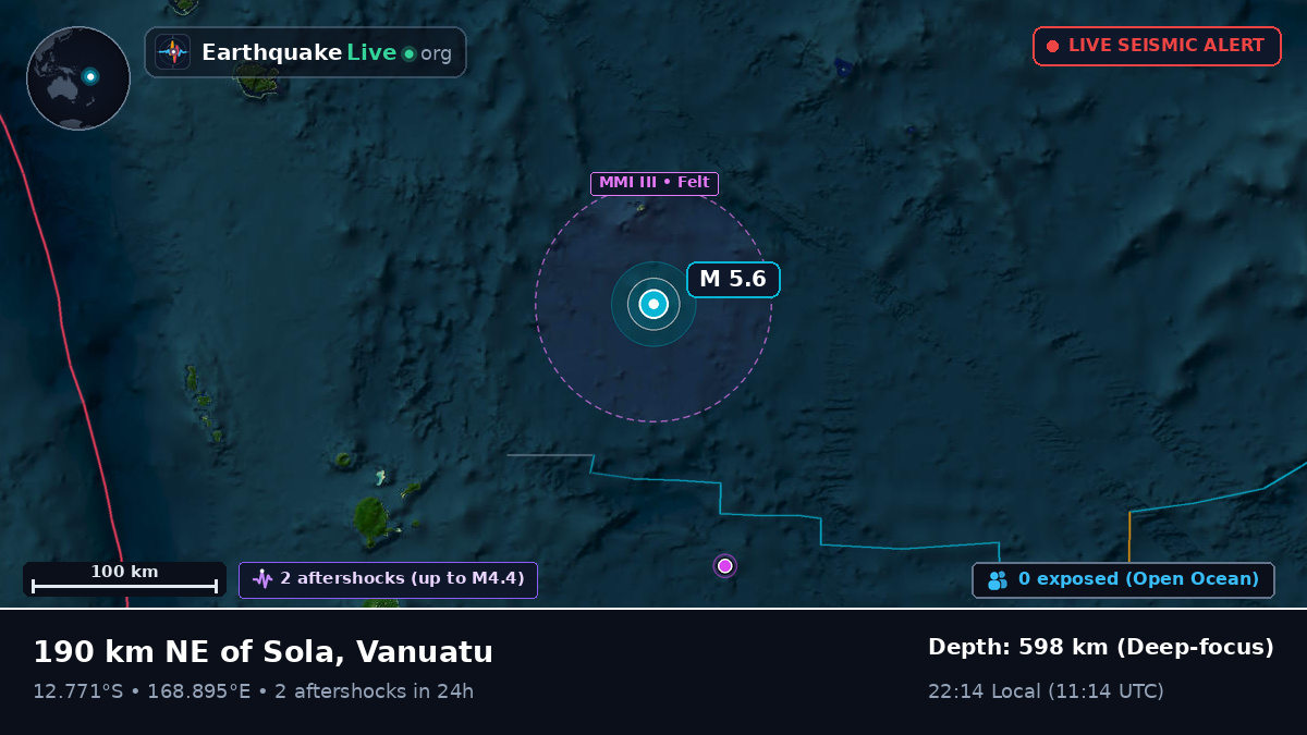 South Pacific Ocean (Vanuatu)