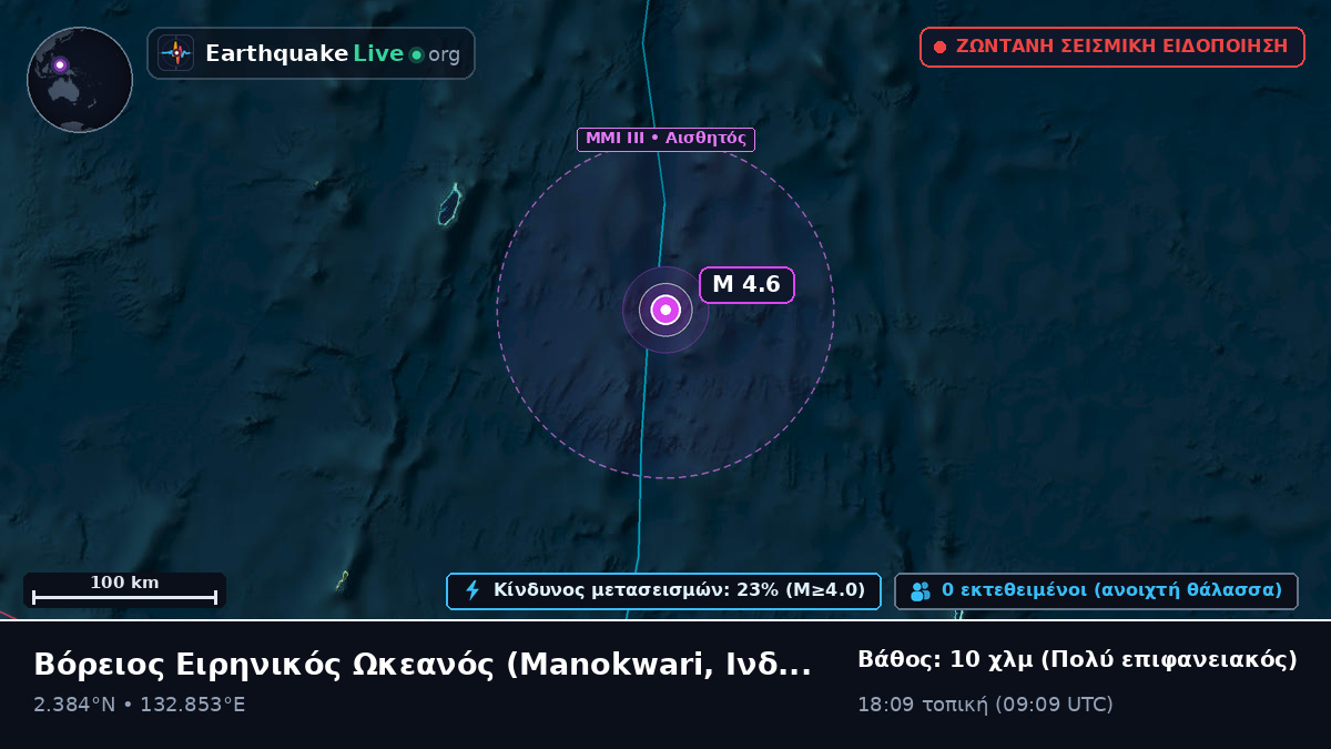 Βόρειος Ειρηνικός Ωκεανός (Ινδονησία)