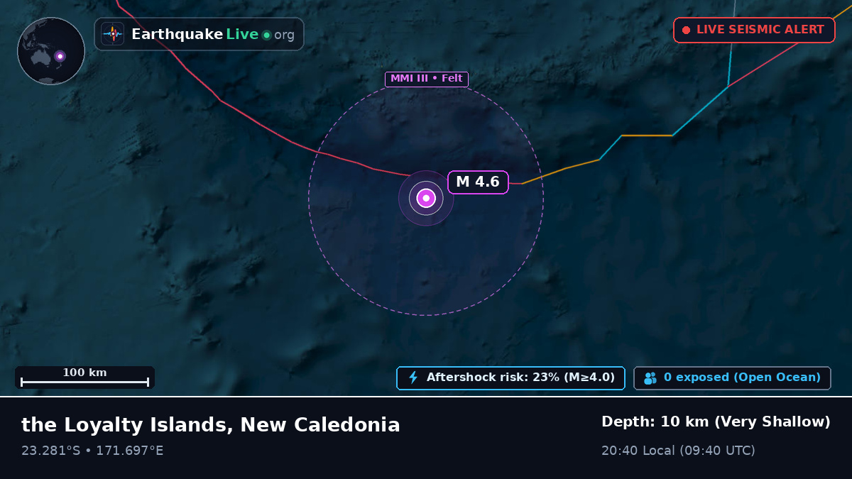 South Pacific Ocean (New Caledonia)