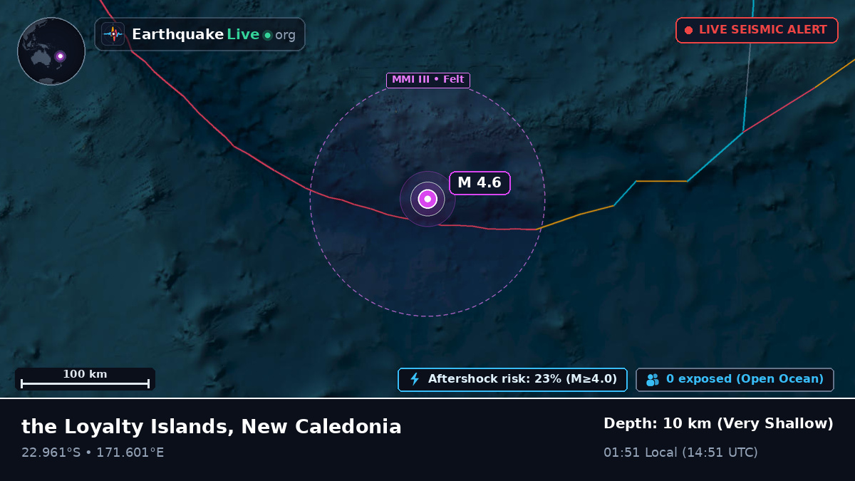South Pacific Ocean (New Caledonia)