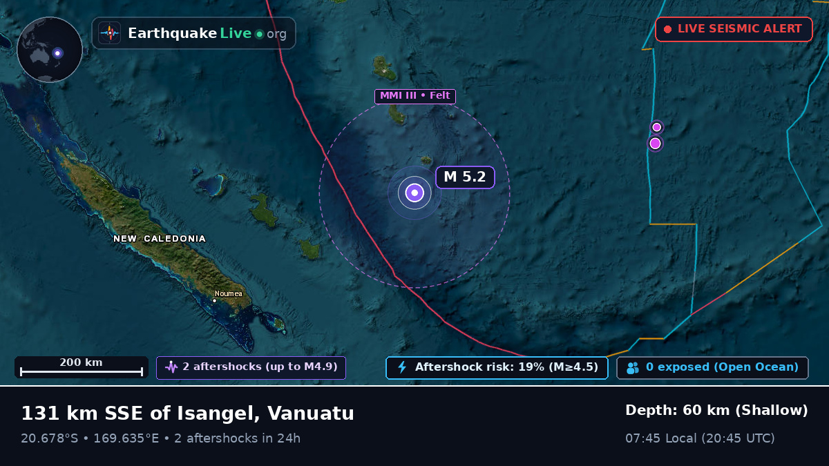 South Pacific Ocean (Vanuatu)