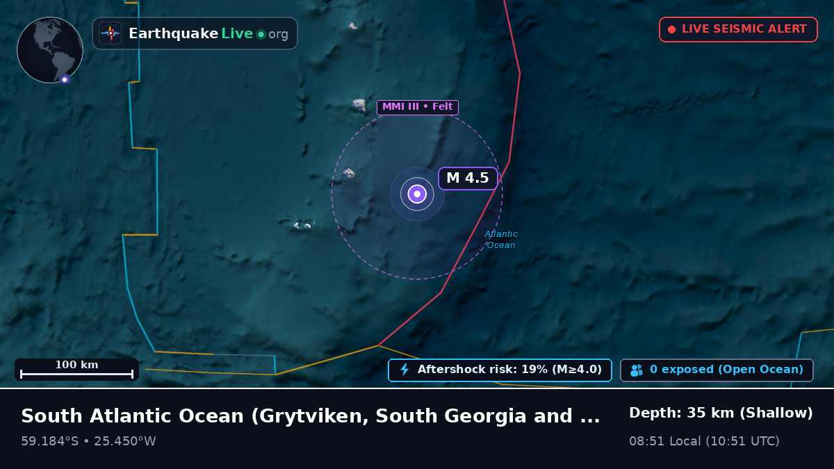 South Atlantic Ocean (South Georgia and the Islands)