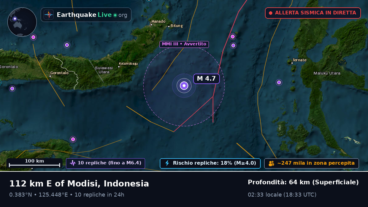 Mare delle Molucche (Indonesia)
