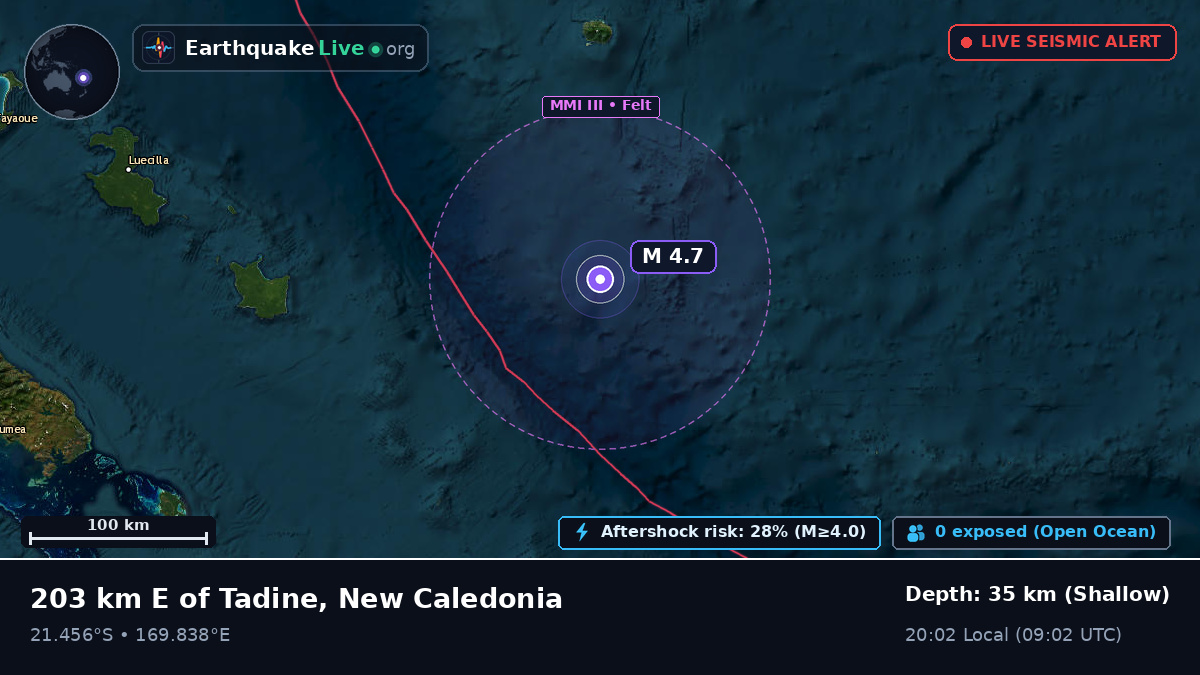 South Pacific Ocean (New Caledonia)