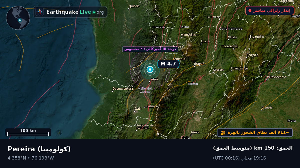 Risaralda, كولومبيا