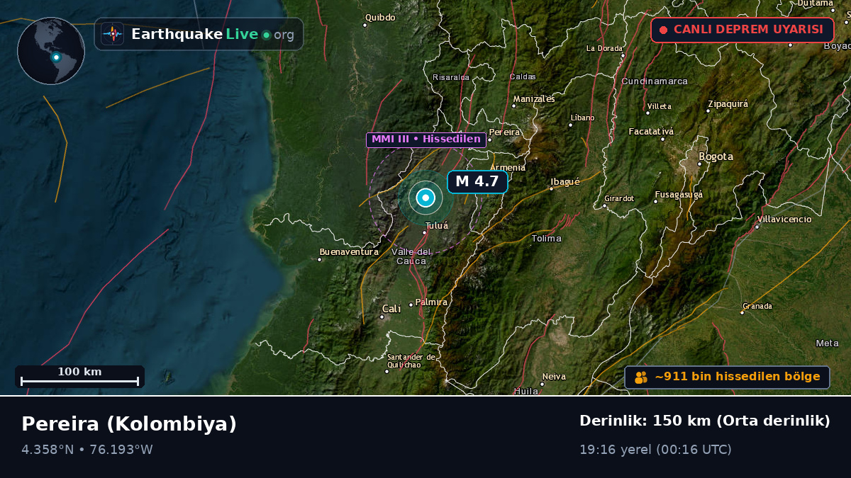 Risaralda, Kolombiya