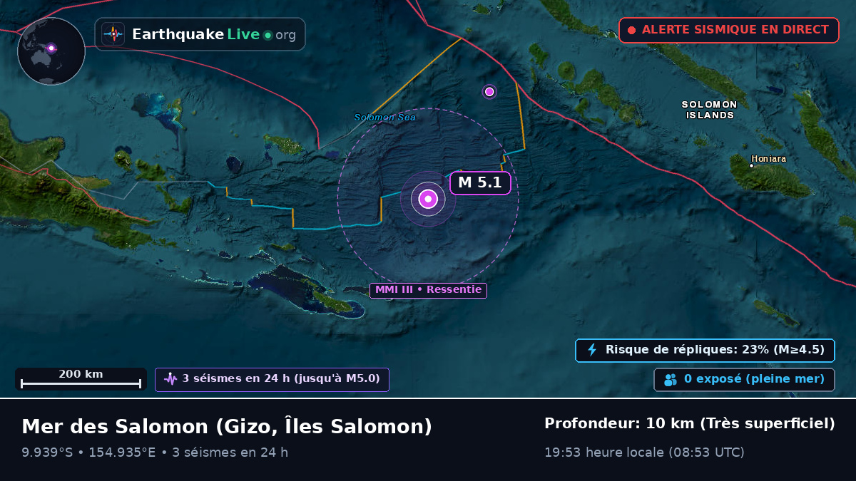 Mer des Salomon (Îles Salomon)