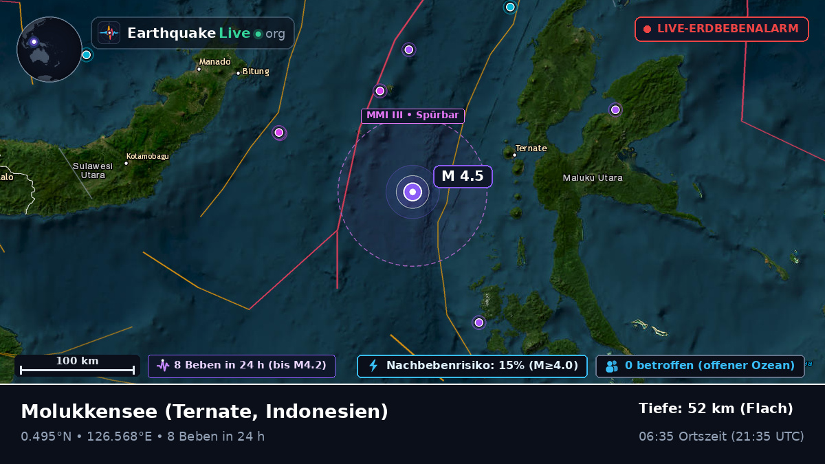 Molukkensee (Indonesien)