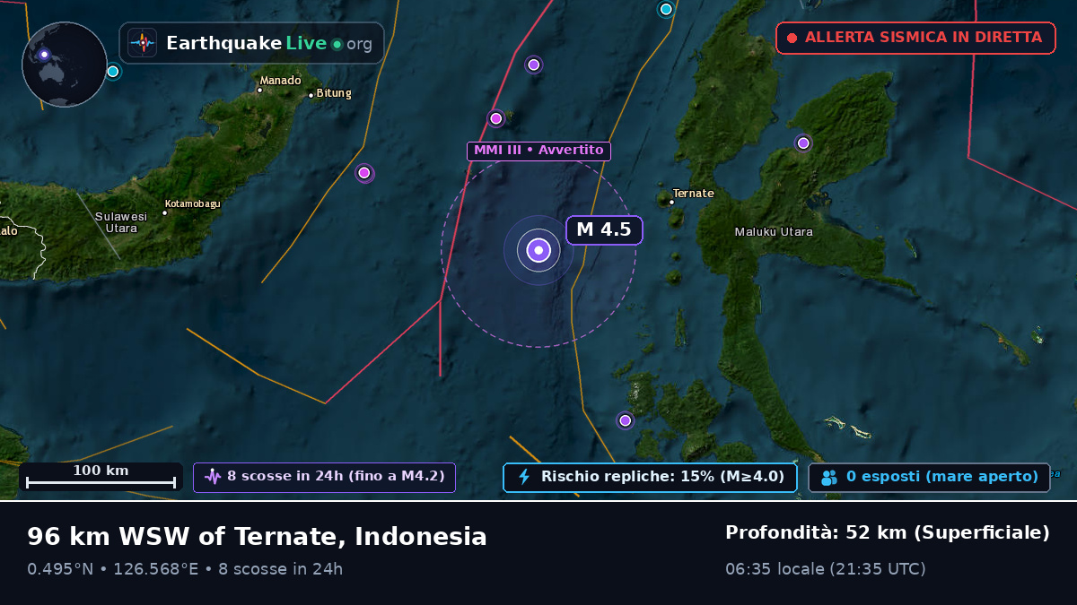 Mare delle Molucche (Indonesia)