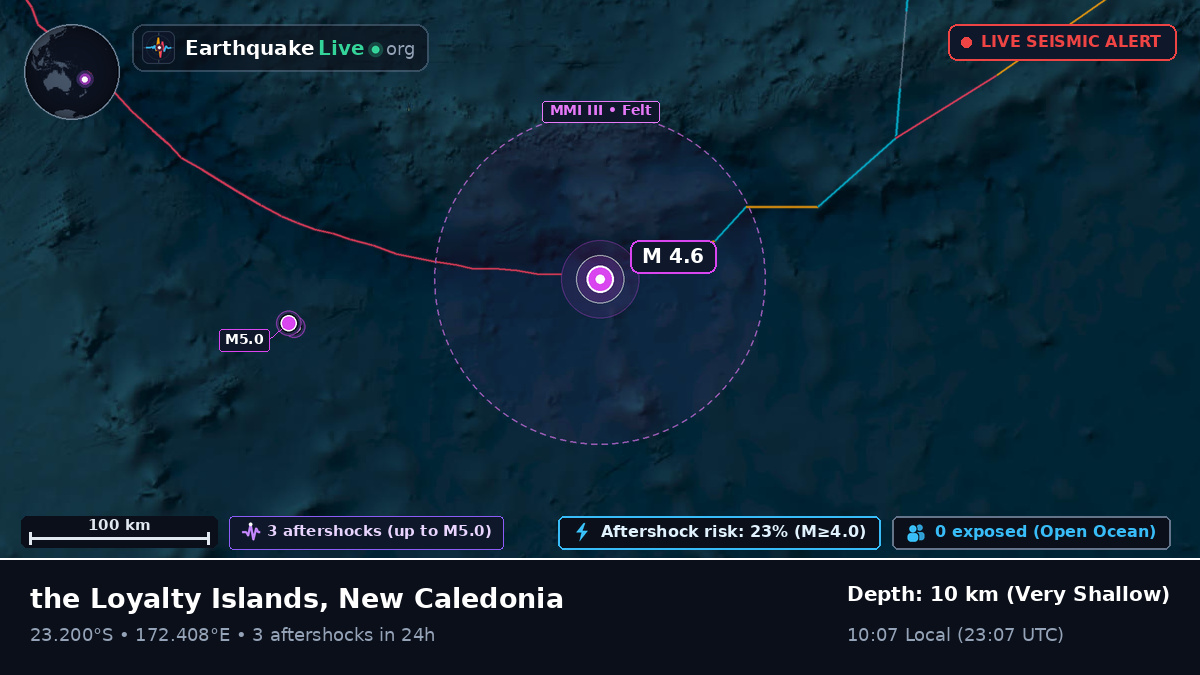 South Pacific Ocean (New Caledonia)