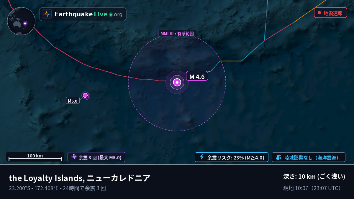 南太平洋 (ニューカレドニア)