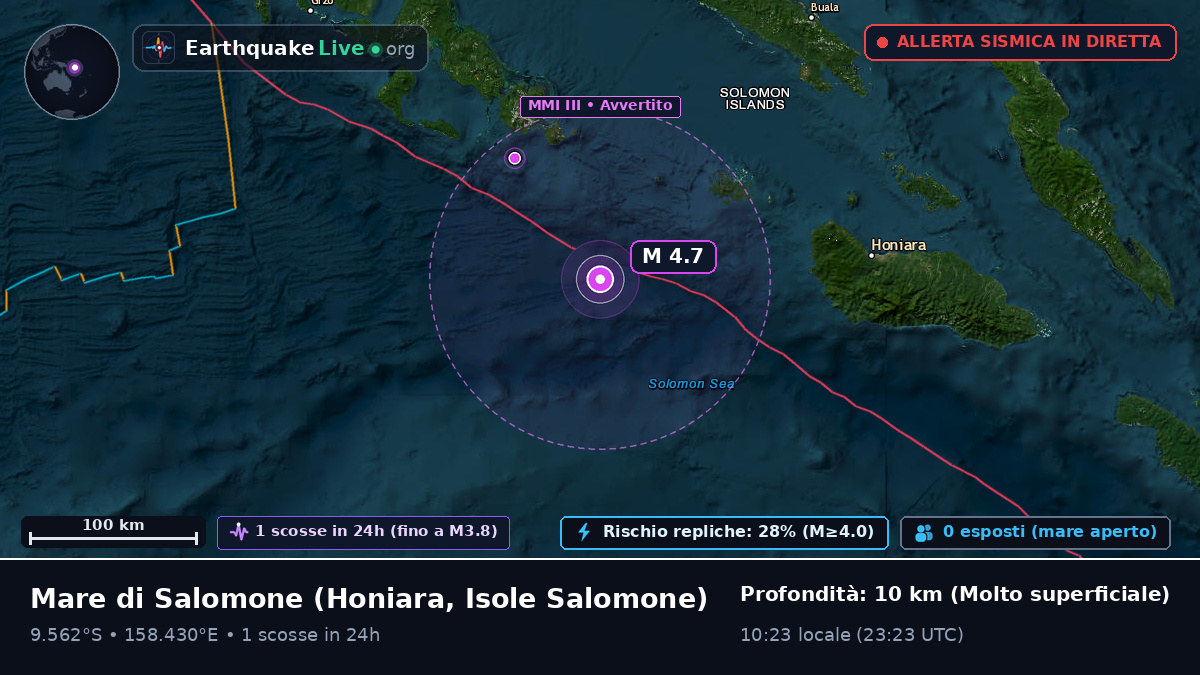 Mare di Salomone (Isole Salomone)