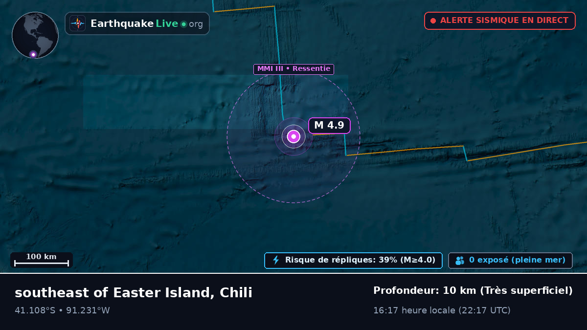 Océan Pacifique Sud (Chili)