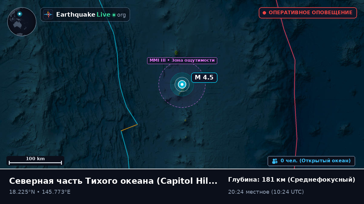 Северная часть Тихого океана (Northern Mariana Islands)