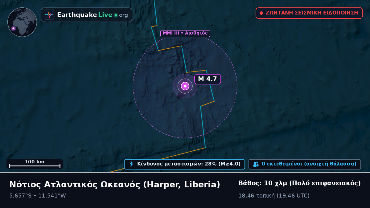 Νότιος Ατλαντικός Ωκεανός (Liberia)