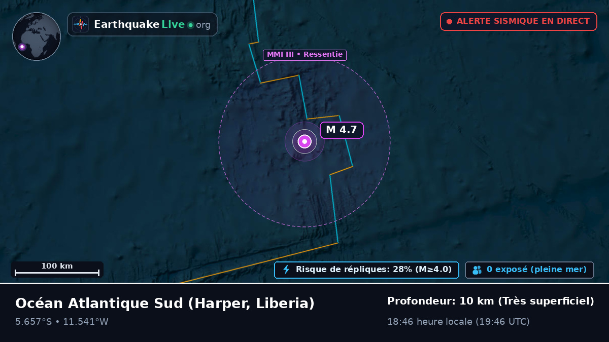 Océan Atlantique Sud (Liberia)