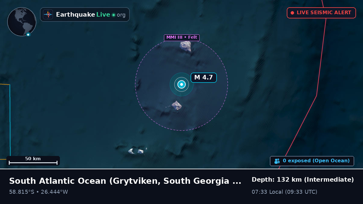 South Atlantic Ocean (South Georgia and the Islands)