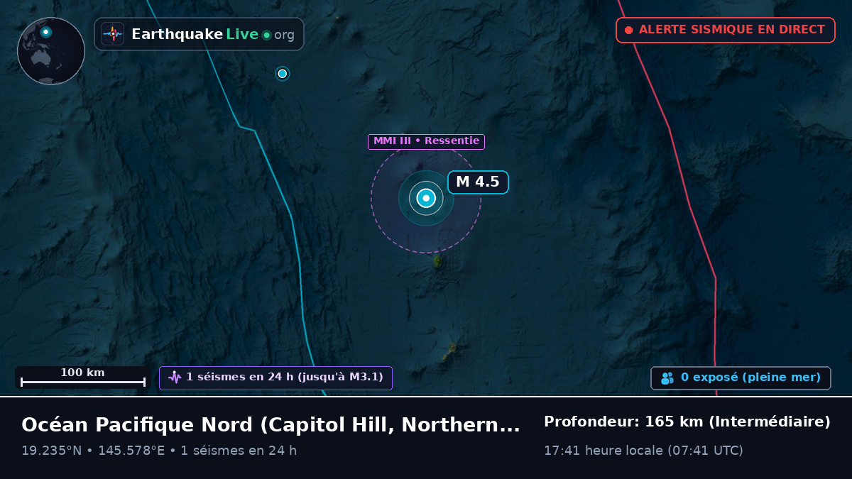 Océan Pacifique Nord (Northern Mariana Islands)