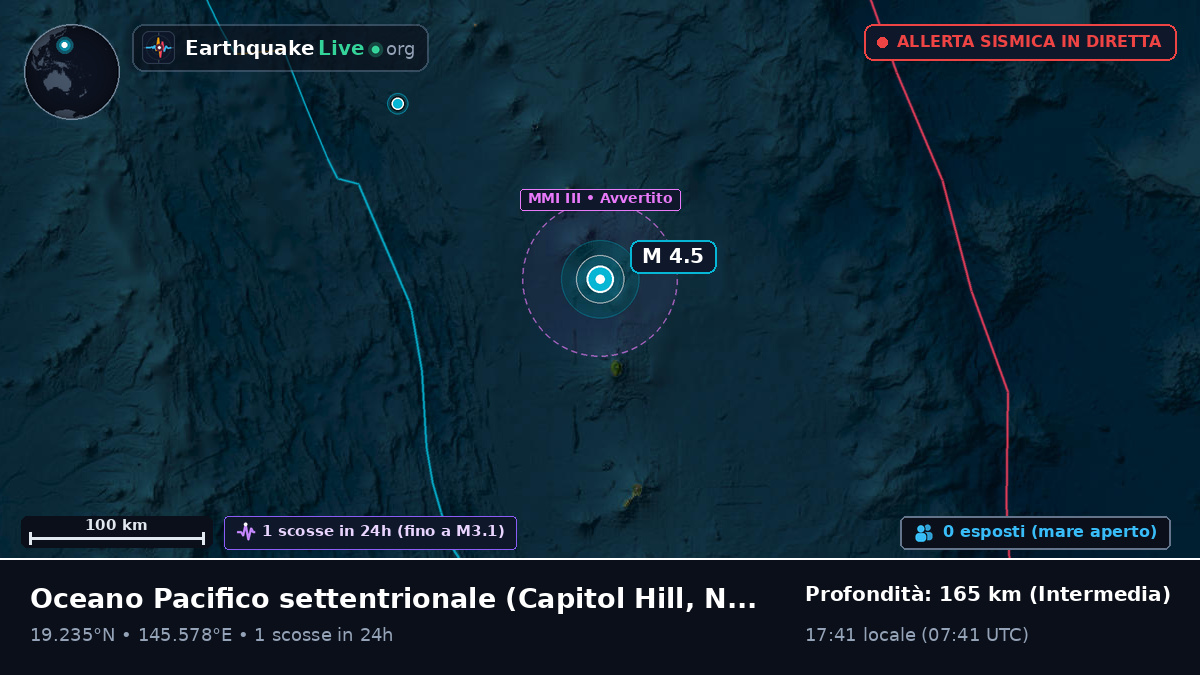 Oceano Pacifico settentrionale (Northern Mariana Islands)