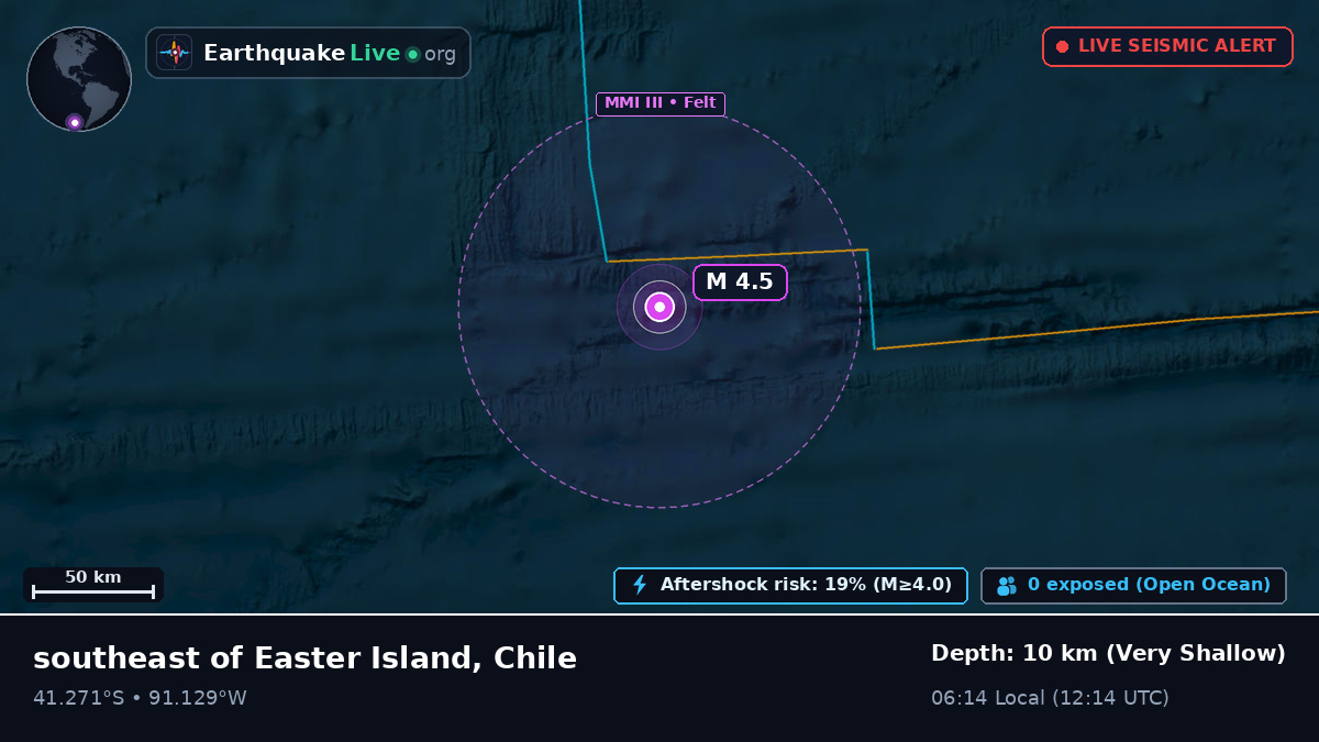 South Pacific Ocean (Chile)