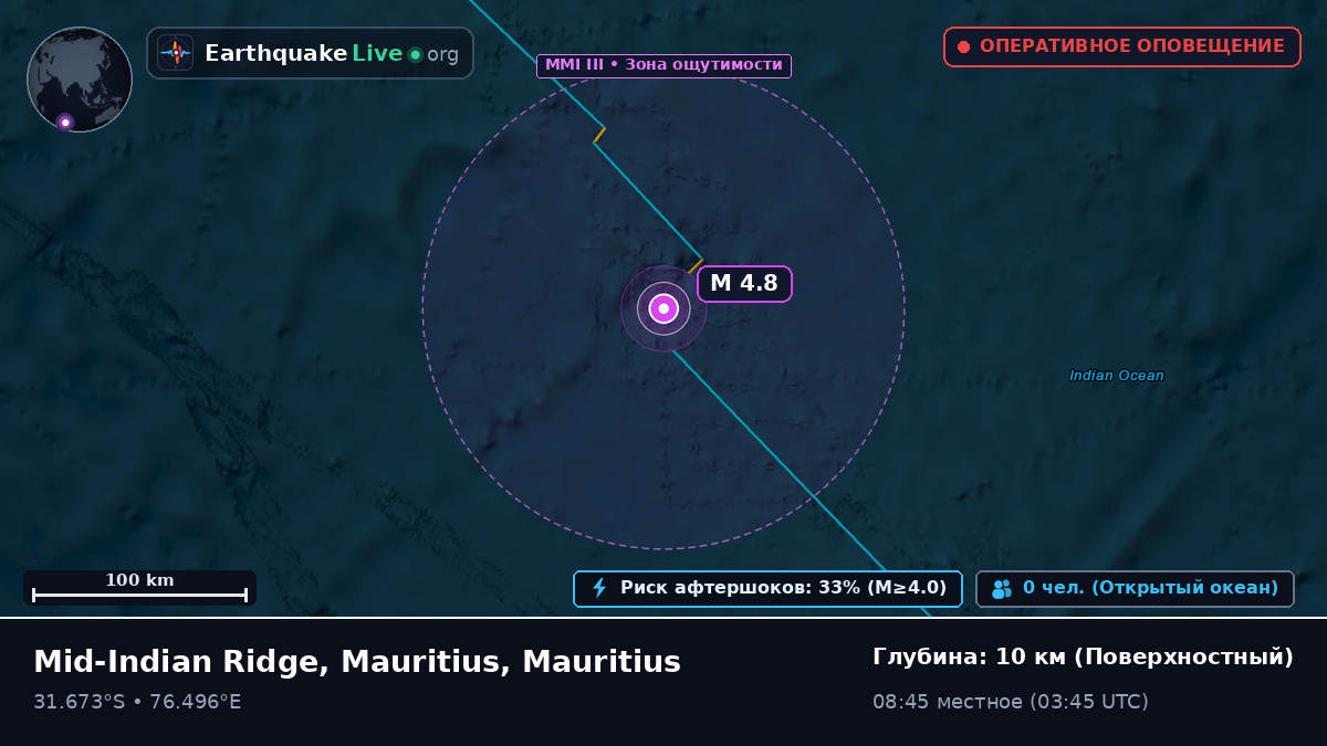 Индийский океан (Mauritius)