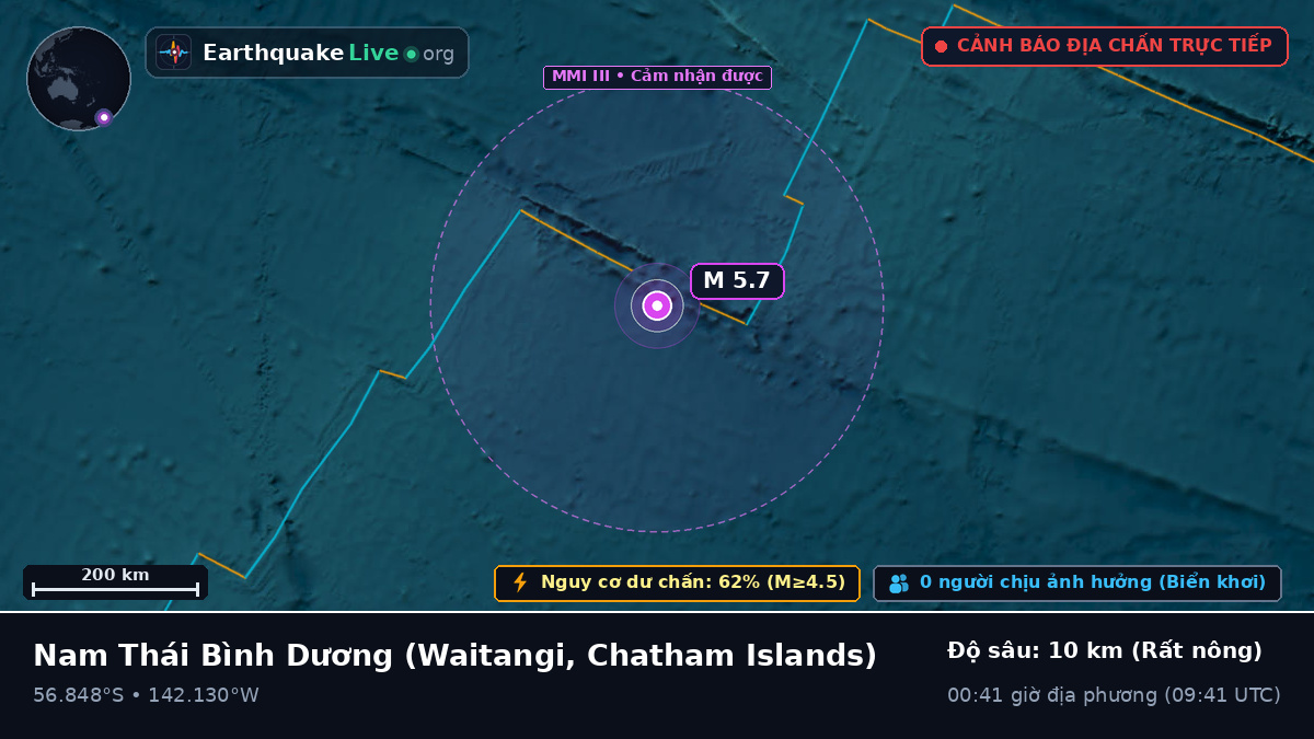 Nam Thái Bình Dương (Chatham Islands)