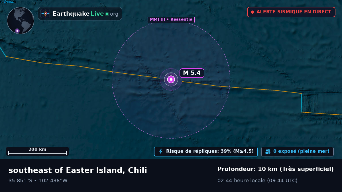 Océan Pacifique Sud (Chili)