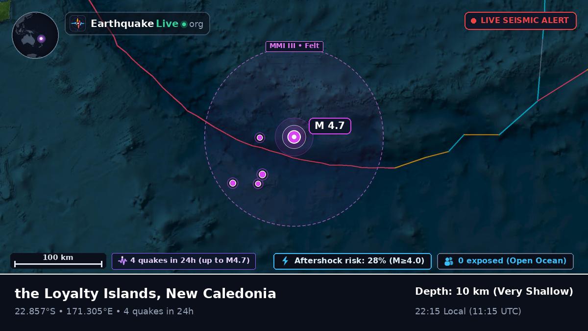 South Pacific Ocean (New Caledonia)