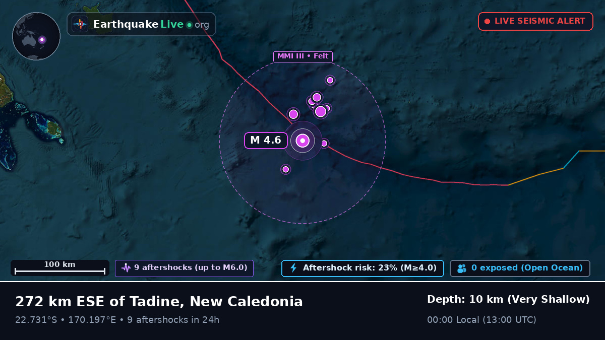 South Pacific Ocean (New Caledonia)